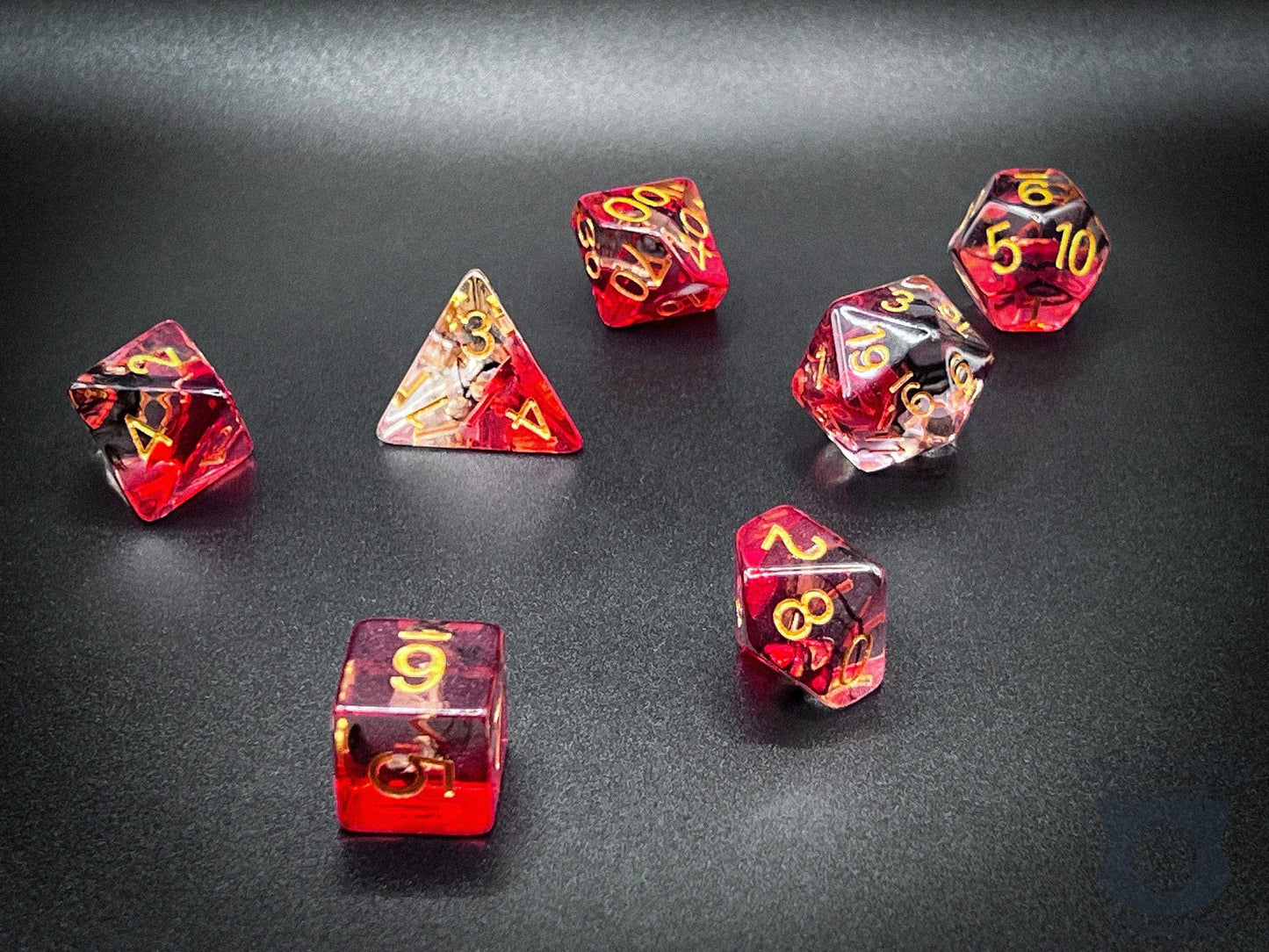 The Crooked Tavern Dice Sets War Axe RPG Dice Set | Axe Charm inside!