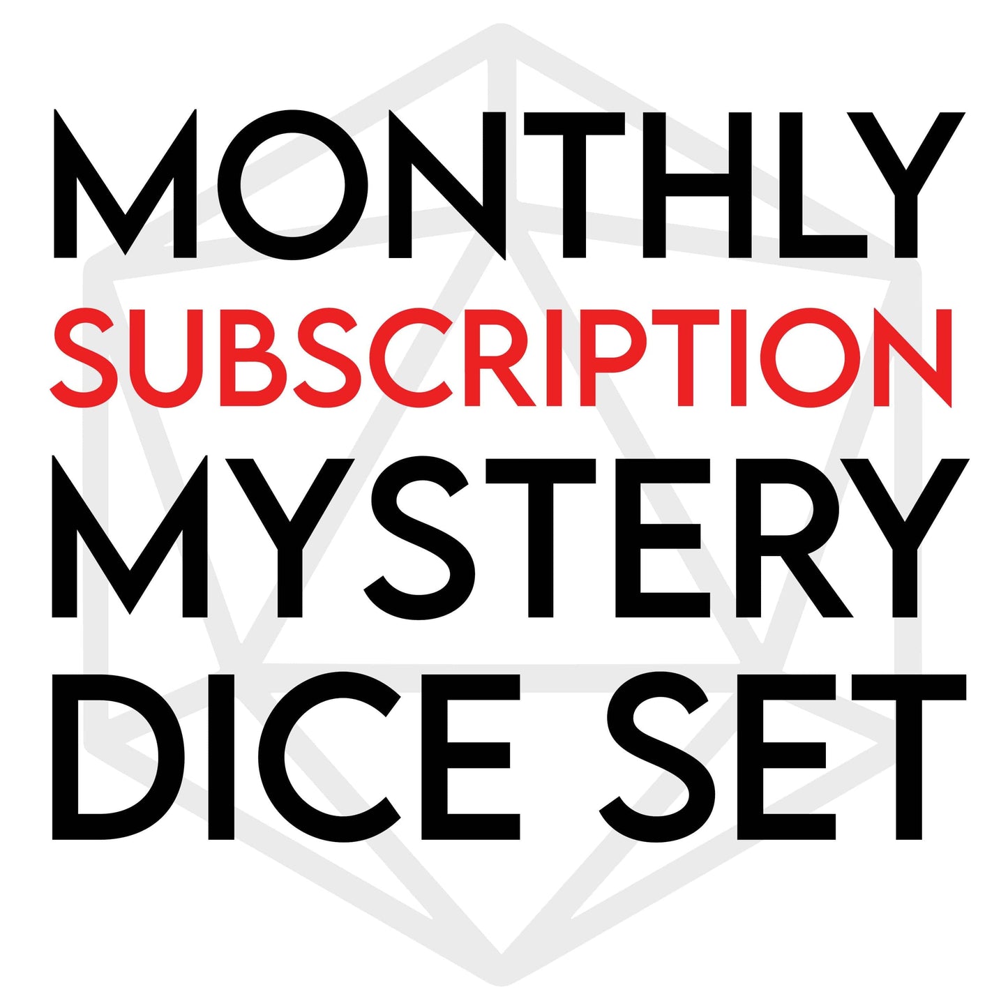 The Crooked Tavern Dice Sets Monthly Dice Subscription | Get a Quality Mystery Dice Set Every Month!