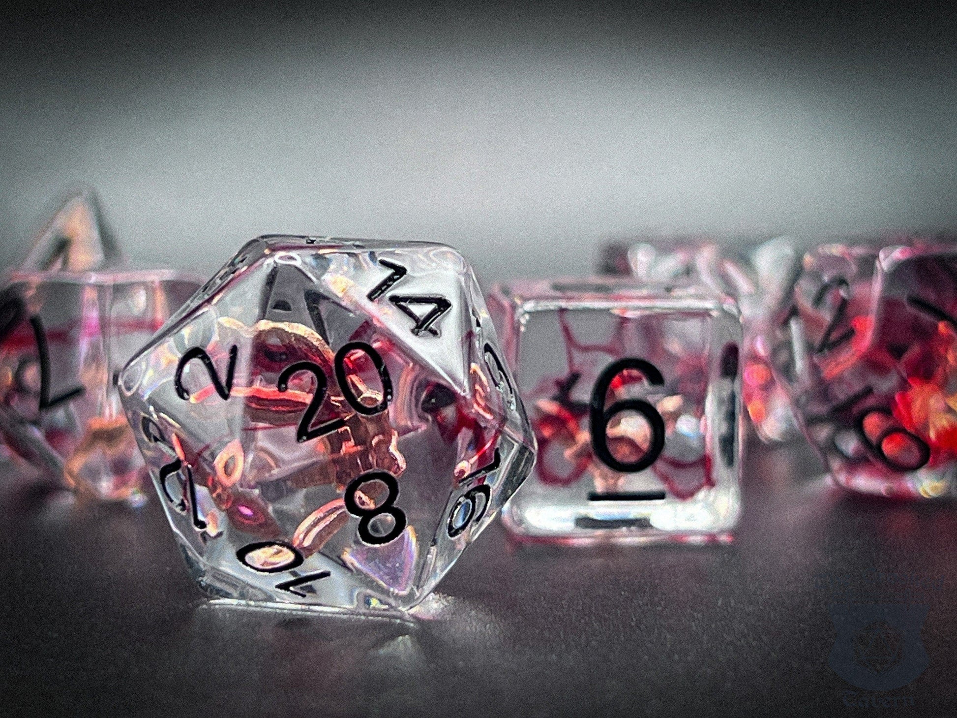 The Crooked Tavern Blade Master RPG Dice Set | Blades Inside!