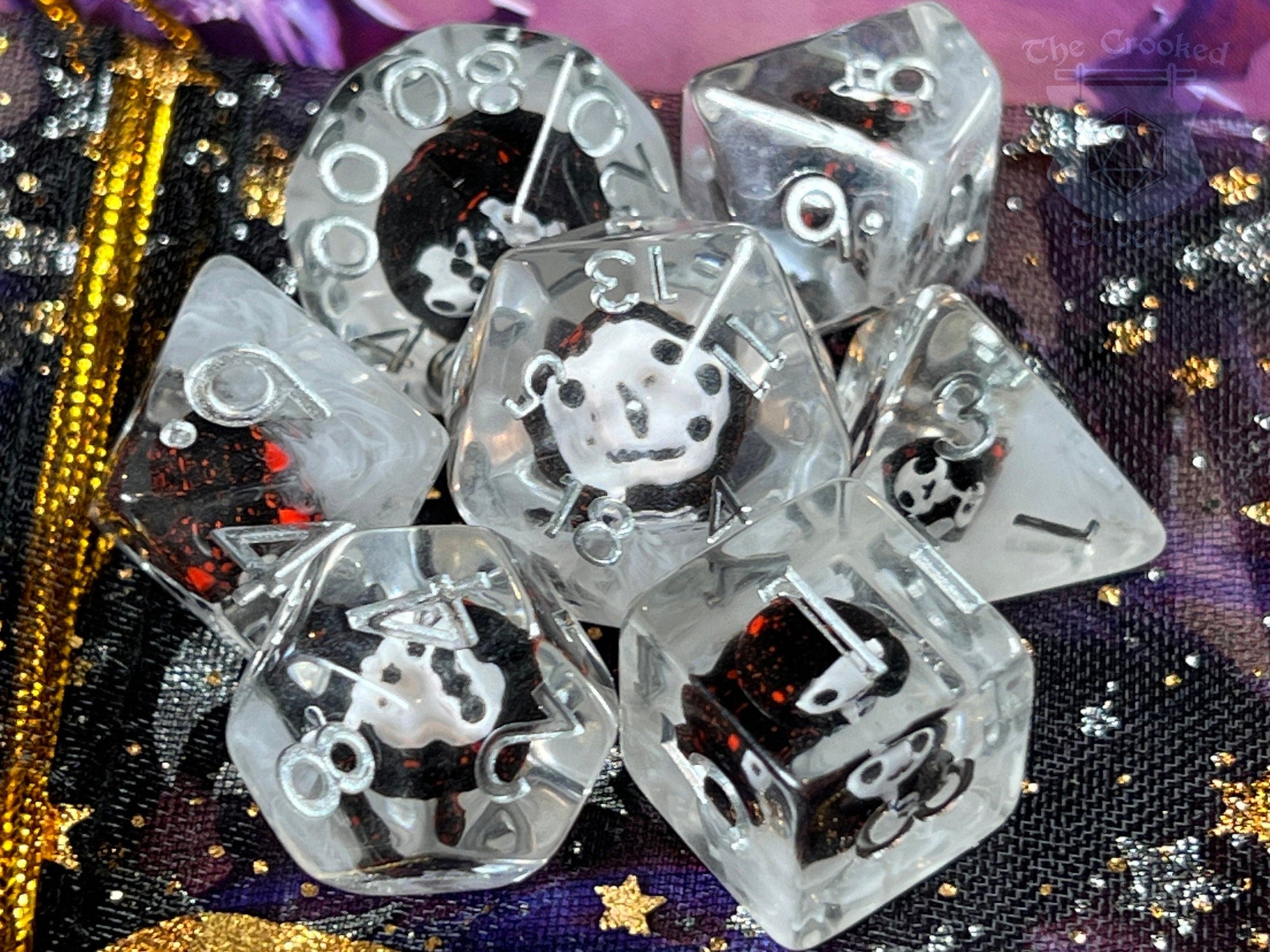 The Crooked Tavern Dice Sets Little Ghost RPG Dice Set | A little Ghost in Every Die!