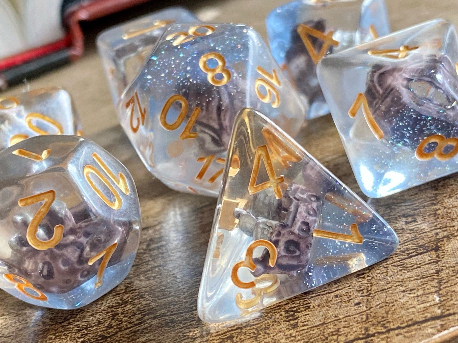 The Crooked Tavern Dice Sets Pirate Ship RPG Dice Set | A Sailing Ship Inside Every Die!